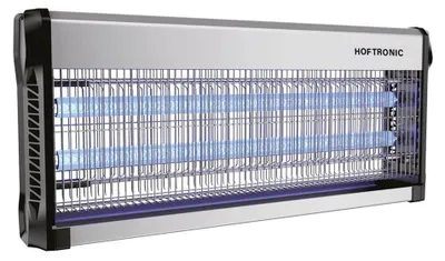 Image de HOFTRONIC - Lampe anti-moustiques LED 16W 3500 V 150 m² IP20 Noir/argent