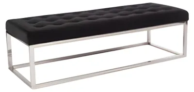 Immagine prodotto di Sgabello in legno nero dal design elegante per il soggiorno