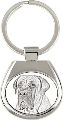 Obrázek produktu pro Boerboel - klíčenka s psem, klíčenka s potiskem, personalizovaná přívěska značky Art-Dog
