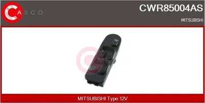 Produktbild von CASCO CWR85004AS Fensterheberschalter für MITSUBISHI CARISMA (DA) Fensterheber Schalter