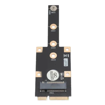 Image de Adaptateur Mini PCIE vers clé M.2 M,Adaptateur de conversion Mini PCIE vers clé M.2 M,Adaptateur SSD M.2 NGFF NVME,Carte de conversion SSD M.2 NGFF NVME,Carte de conversion adaptateur Mini PCIE,Adaptateur Mini PCIE pour 2260 2280 M.2 SSD