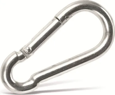 Produktbild von Karabinerhaken, 80x8mm, Stahl