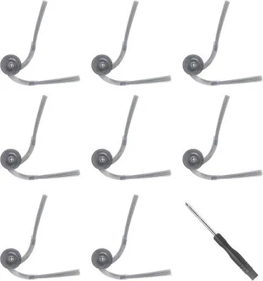 Immagine prodotto di Spazzole di ricambio per robot aspirapolvere, compatibili con Roborock Qrevo Curve/Qrevo Curv/Qrevo Edge, Saros 10/Saros 10R, Qrevo Curv S5X/Qrevo Edge S5A