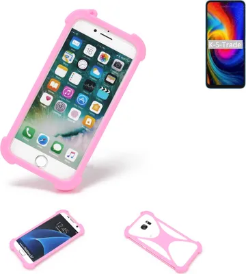 Produktbild von K-S-Trade Handy Hülle kompatibel mit UMIDIGI F3 SE Schutz Hülle Bumper Silikon Schutz Hülle Cover Case Silikoncase Silikonbumper TPU Softcase