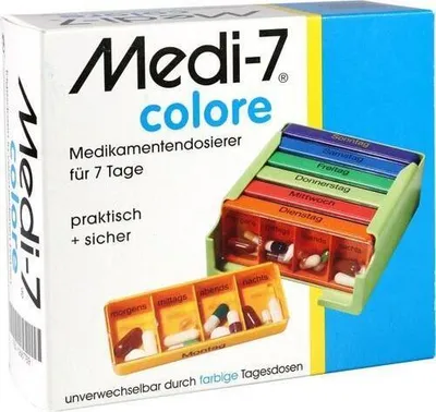 Produktbild von Medi 7 Medikamentendos.f.7 Tage colore 1 St