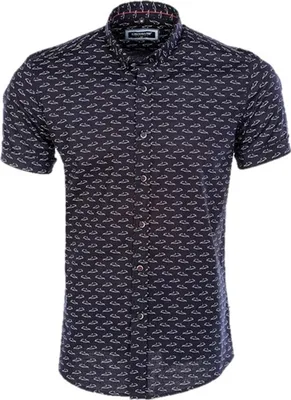 Produktbild von Brandneu Designer Hemd CARISMA Navy CRM9093 S