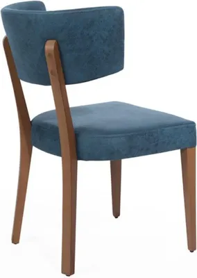 Produktbild von Stuhl Möbel Design Polsterstuhl Lehnstuhl Esszimmerstuhl Klassisch Holz Sessel