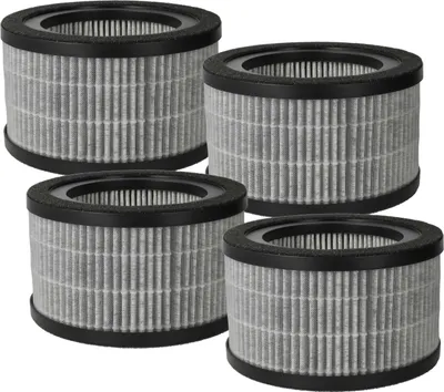 Produktbild von vhbw 4x Luftilter kompatibel mit Beurer LR 220 Luftreiniger - Kombifilter Vorfilter + HEPA + Aktivkohle