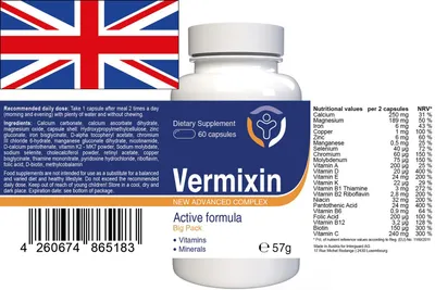 Obrázek produktu pro Vermixin - 60 Kapslí