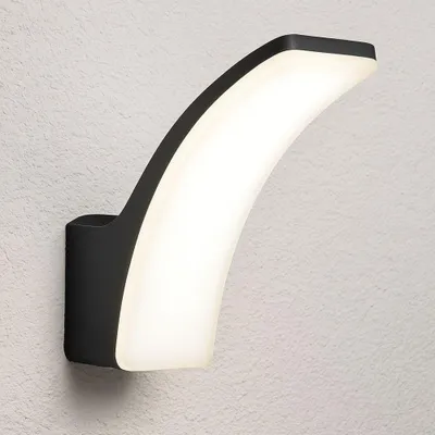 Image de HOFTRONIC - Applique murale LED Jargo 11W 980lm CCT Noir IP44