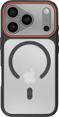Zdjęcie produktu dla Avizar, hybrydowe etui MagSafe z twardym tyłem iPhone 17 Pro, czarne