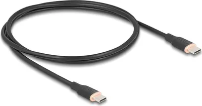 Obrázok produktu pre DeLOCK 81238, 1 m, USB C, USB C, USB 2.0, 0,48 Gbit/s, Čierna