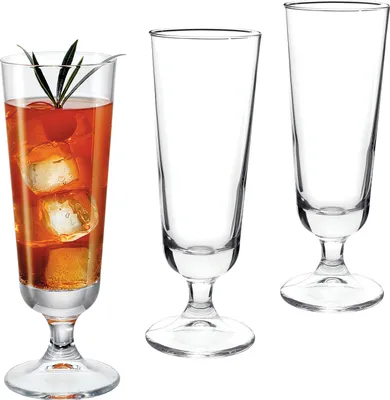 Image de Bormioli Rocco Coupe à glace verre café glacé Jazz 330ml 3 pièces