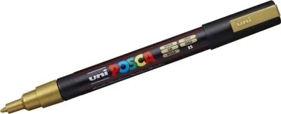 Image de POSCA - POSCA PC3M F or | 1 pièce | 6 pièces