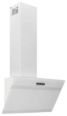Image de vidaXL Hotte d'aspiration 60 cm acier et verre trempé blanc