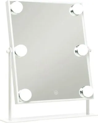 Immagine prodotto di Specchio di cortesia UNIQ con luci LED - bianco