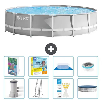 Produktbild von Prism Frame Pool Rund - 427x107 cm - 7-teilig S526