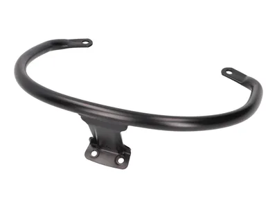 Image de Support passager noir mat pour Vespa GT, GTS, GTV