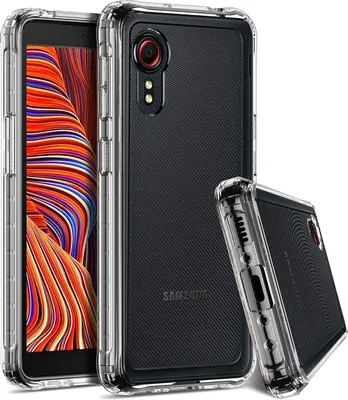 Obrázek produktu pro Nárazuvzdorný kryt Samsung Xcover 5 se zesílenými rohy - průhledný
