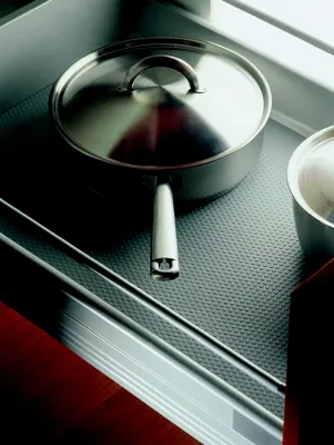 Produktbild von Antirutschmatte - Silber, Noppenprägung