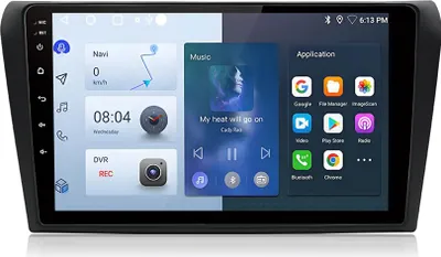 Produktbild von 9''HD Android13 Android auto carplay 1+32G Autoradio für Mazda3 2003-2009 SWC RDS GPS BT WIFI DAB