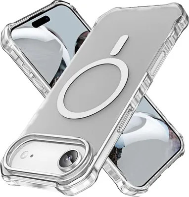 Produktbild von iPhone 17 Hülle - Coverup ShockProof TPU Back Cover - MagSafe Compatible - Transparent