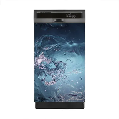 Produktbild von Magnete Dekorative 45x70 cm Küche Magnetmatte Spülmaschine - Blaues Wasser
