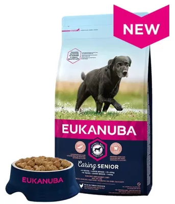 Zdjęcie produktu dla Eukanuba SENIOR, Senior, Gigant (> 45 kg), Kurczak, 15 kg
