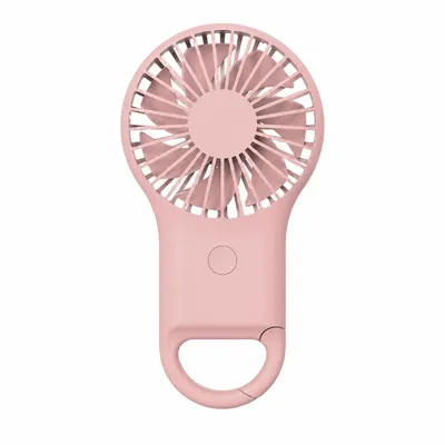 Produktbild von Mini Handventilator Pastellrosa – kompakt, leicht & ideal für unterwegs