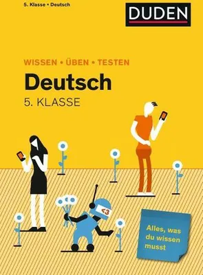 Obrázek produktu pro Wissen - Üben - Testen: Deutsch 5. Klasse