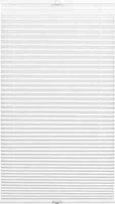 Produktbild von Gardinia Plissee Concept Tageslicht, mit 2 Bedienschienen, weiß 40 x 130 weiß
