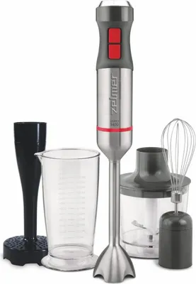 Image de Zelmer ZHB4652 VARIO 0,5 L Mixeur plongeant de 1400 W Gris, Argent