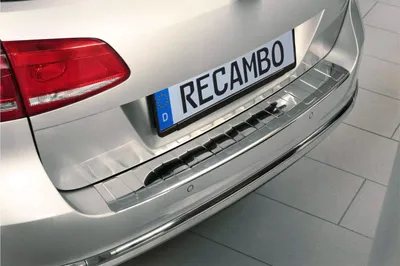 Zdjęcie produktu dla Osłona zderzaka z polerowanej stali nierdzewnej dla VW PASSAT B7 KOMBI & ALLTRACK | 2010-2014
