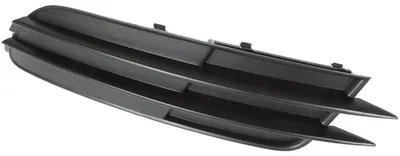 Productafbeelding van Audi A6 C7 (2011-2014), zonder halogeenkoplampen. Koelegrill voor de voorbumper, zwart, rechts