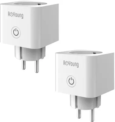Immagine prodotto di Comando intelligente 16 A 24 GHz compatibile con Alexa/Google Home - Misurazione del consumo energetico - Comando vocale - Telecomando tramite app