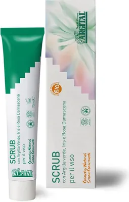 Obrázek produktu pro Peeling a pleťová maska se zeleným jílem 75 ml