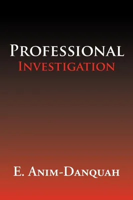 Produktbild von Professional Investigation