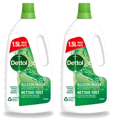 Produktbild von 2 x Dettol Original Allesreiniger - 1,5 l - Vorteilspackung - 2 Stücke