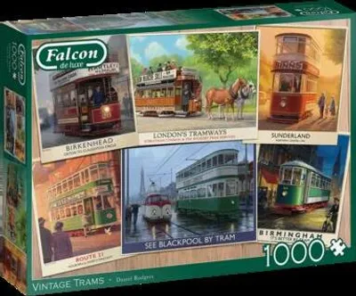 Produktbild von Vintage Trams - 1000 Teile