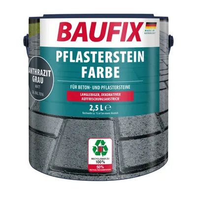 A paint can for paving stones.