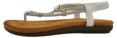 Productafbeelding van 2 Go Fashion Ugnu Damenschuhe Sandalette Weiß Freizeit