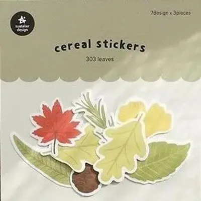 Immagine prodotto di Adesivi di carta decorativa con foglie Suatelier