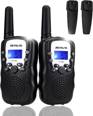 Produktbild von Retevis RT388 Walkie Talkie Kinder, Spielzeug ab 4-12 Jahre, Funkgerät mit Taschenlampe VOX DCS/CTCSS, Geschenke Kinder für Camping Spielen