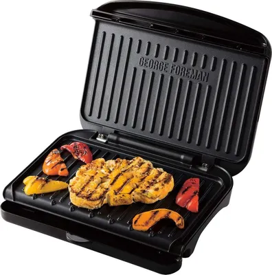 Zdjęcie produktu dla George Foreman 25810-56, Czarny, Prostokątny, 1630 W, 360 mm, 100 mm, 310 mm