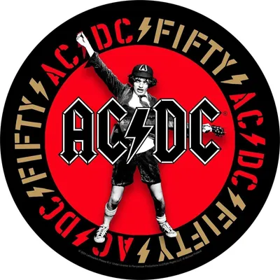 Produktbild von AC/DC Backpatch Angus Emblem multicolor Standard