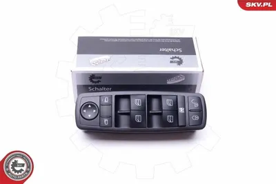 Produktbild von ESEN SKV 37SKV075 Fensterheberschalter passend für MERCEDES-BENZ A-Klasse (W169) Vorne Fensterheber Schalter