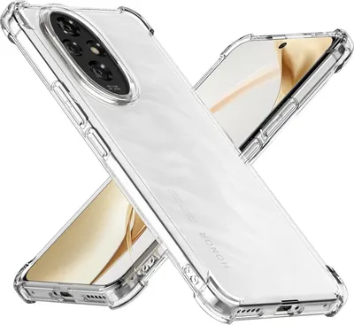 Produktbild von Hülle für Honor 200 Weich Transparent Handyhülle mit Verstärkte Ecken Bumper Schutzhülle