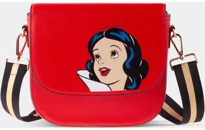 Produktbild von Disney Snow White Small Flap Shoulder Bag in Red