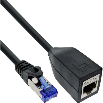 Zdjęcie produktu dla InLine 69990F, RJ-45, RJ-45, 0,2 m, Czarny