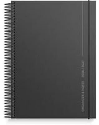 Image de Agenda et bloc-notes A5 26/27 Noir